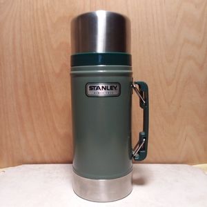 Stanley Classic Stainless Insulated Widemouth 24oz. Hammertone Thermos Bottle